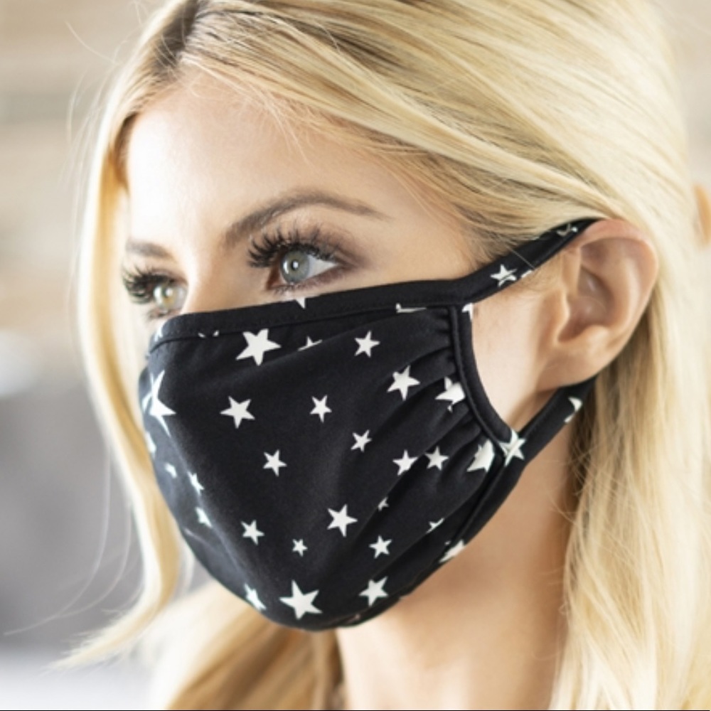 STARS REUSABLE FACE MASK - Picture 4 of 4